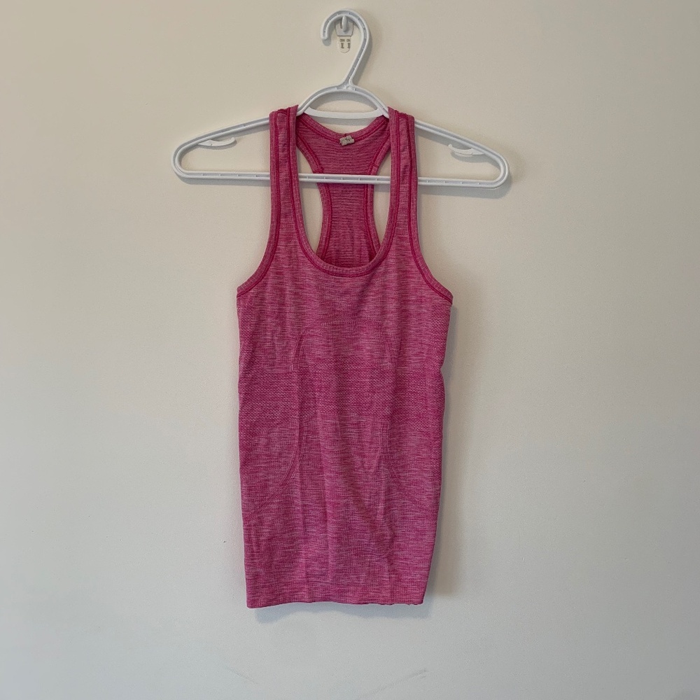Pink Lululemon Tank